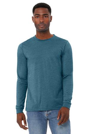 BELLA+CANVAS Unisex Heather CVC Long Sleeve Tee BC3501CVC