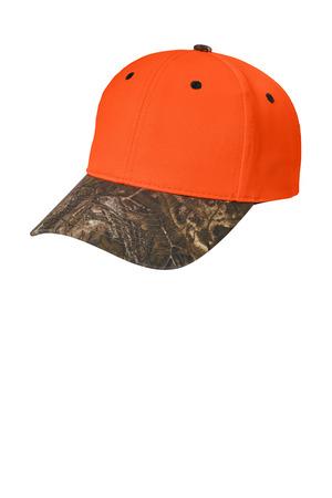 Port Authority Enhanced Visibility Cap with Camo Brim. C804