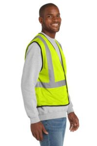 CornerStone ANSI 107 Class 2 Economy Mesh One-Pocket Vest. CSV100