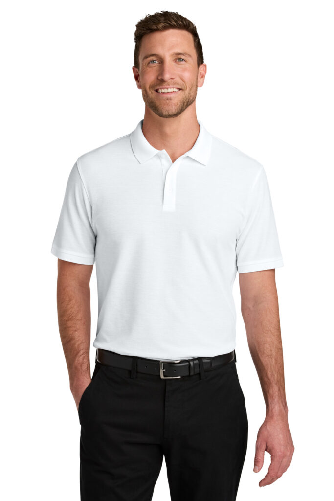 Port Authority Wearever Signature Pique Polo (K200) front view
