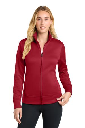 Sport-Tek Women's Sport-Wick Fleece Full-Zip Jacket. LST241