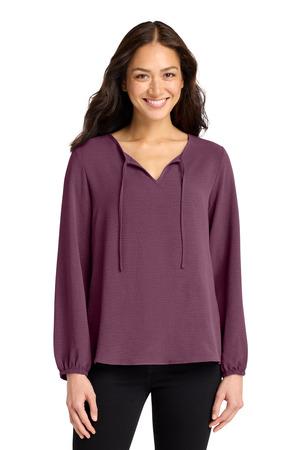 Port Authority Women's Textured Crepe Blouse LW714