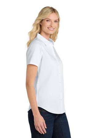 Port Authority Women's Short Sleeve SuperPro React Twill Shirt. LW809
