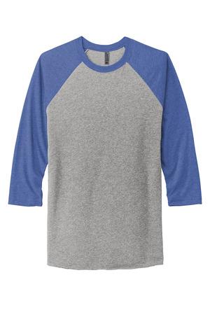 Next Level Apparel Adult Tri-Blend 3/4-Sleeve Raglan Tee. NL6051