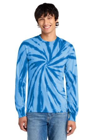 Port & Co Tie-Dye Long Sleeve Tee. PC147LS