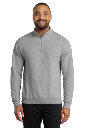 Port & Co Core Fleece 1/4-Zip Pullover Sweatshirt PC78Q
