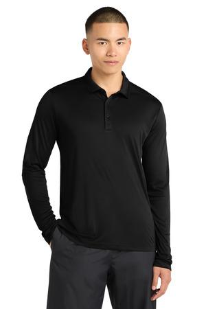 Sport-Tek Posi-UV Pro Long Sleeve Polo. ST520LS