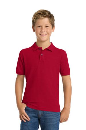Port Authority Youth Silk Touch Polo. Y500