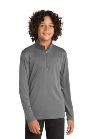 Sport-Tek Youth PosiCharge Competitor 1/4-Zip Pullover. YST357